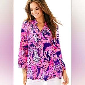 Lilly Pulitzer Sarasota Tunic Top, Sz M